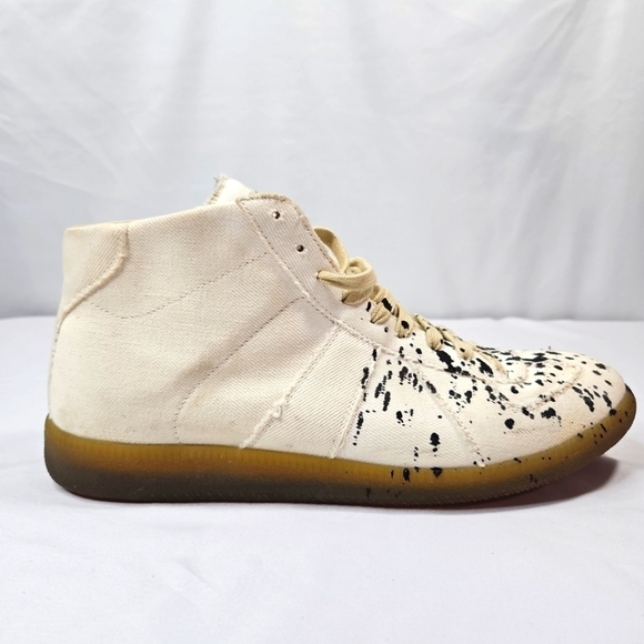 Maison Martin Margiela Other - Maison Margiela High Top White Mens Sneakers Size 10